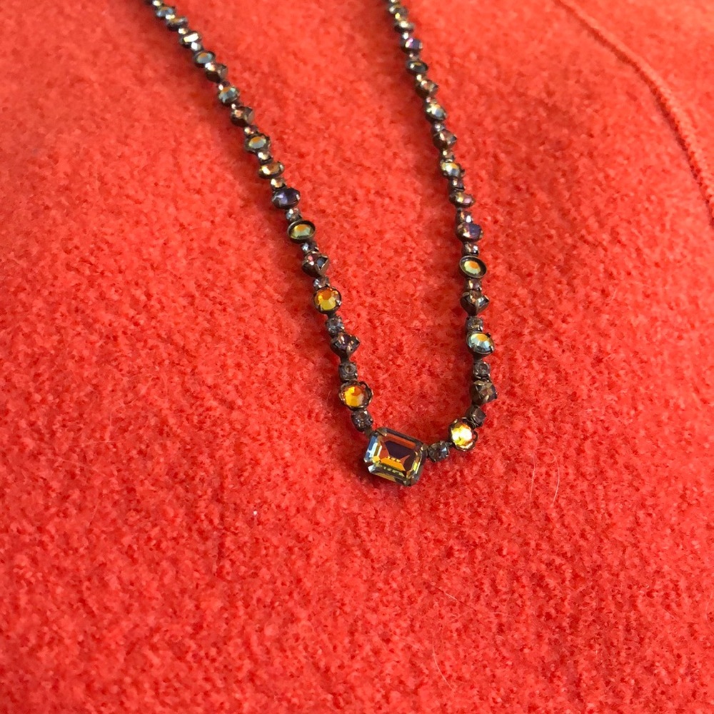 Sorrelli fall themed necklace